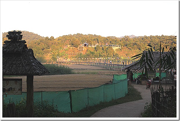 Su Tong Pae Bridge, Around Mae Hong Son