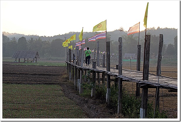 Su Tong Pae Bridge, Around Mae Hong Son