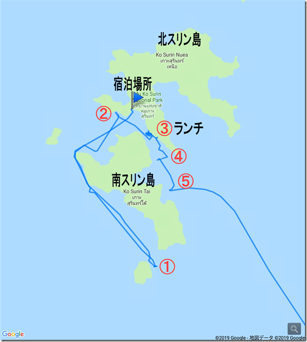 スリン島2日め