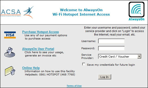 AlwaysOnのインターネット